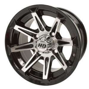   Wheel 14x7 5.0 + 2.0 Gloss Black BOMBARDIER CAN AM KAWASAKI SUZUKI