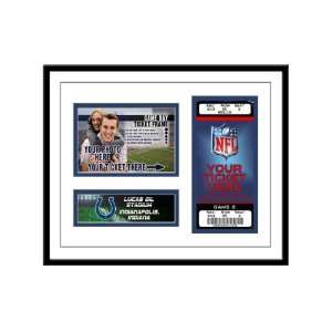  NFL Game Day Ticket Frame   Indianapolis Colts