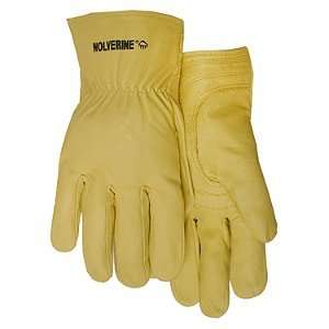 Wolverine Premium Grain Leather Gloves   3 Pack Large 