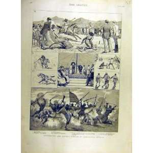 1887 Queen Jubilee Abbottabad Punjaub India Print 