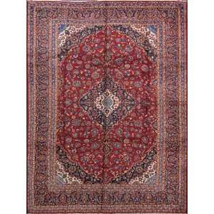   Floral Design Handmade Hand knotted Persian Kashan Area Rug Persian