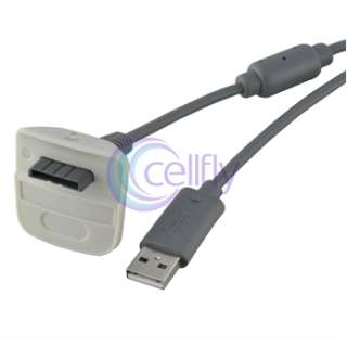 For XBOX 360 Microphone+USB Charging Controller Cable  