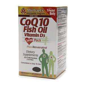   Fish Oil Vitamin D3 plus Resveratrol, 30 ea