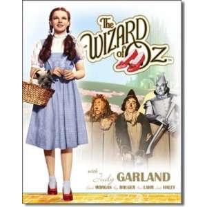  Wizard of Oz Dorothy and Toto Metal Sign