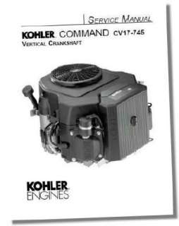   Engine REPAIR Manual Command Models CV17 CV745 TP 2450 B   