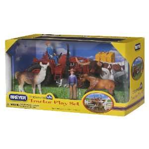  Breyer Stablemates Tractor Play Set Toys & Games