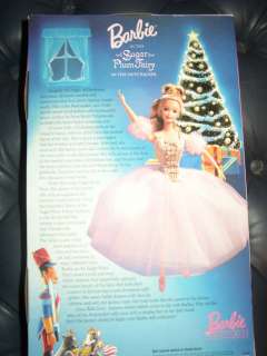 New Barbie Sugar Plum Fairy Nutcracker Holiday 1996 NIP  