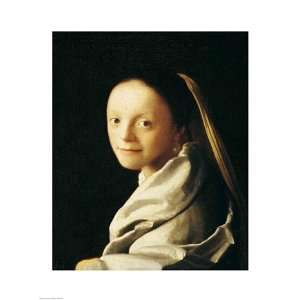  Jan Vermeer Portrait of a Young Woman 18 x 24 Poster Print 