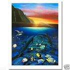 WYLAND KISS FOR THE SEA S/N GICLEE ON CANVAS WITH COA