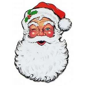  Beistle Winking Santa Face 26 Bulk (12 Pack)