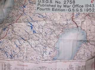   ESCAPE & EVASION MAPS REVISED WW2 REVISON 18 DIFFRENT TO CHOOSE FROM