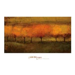  Seth Winegar   Red Trees I Canvas