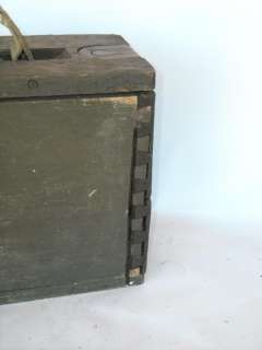 Original WW1 .30 06 US Rifle/Machine Gun Ammunition Box  