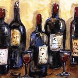 Wine Bar Finest LAMINATED Print Nicole Etienne 27x27 