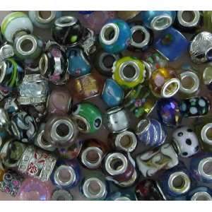  Murano Glass Charms and Beads 12 Pieces Random Everything 