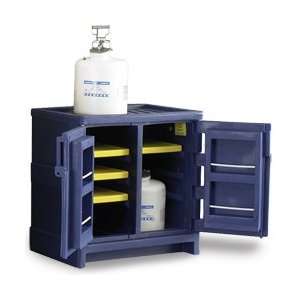 EAGLE Polyethylene Acids/Corrosives Safety Cabinets   Blue  