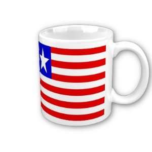  Liberia Flag Coffee Mug