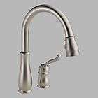 Delta 978 SS DST Leland Stainless Single Handle Pull Down Kitchen 