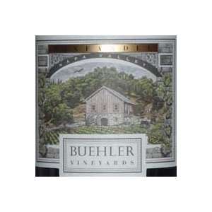  2010 Buehler Vineyards Zinfandel 750ml Grocery & Gourmet 