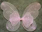 Fairy Wings FLASHING LIGHTS 48cm x 45cm BLUE hENS Adult Child ANGEL 
