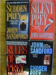 LOT of 21 JOHN SANDFORD   Detective Thrillers   Prey, Lucas Davenport 