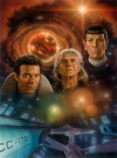Star Trek Wrath of Khan Lithograph Poster Signed William Shatner 