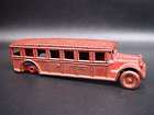 1930s Arcade Mfg Fageol Cast Iron Toy Safety Bus 8