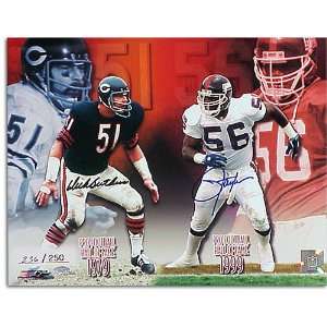  Mounted Memories Butkus/Taylor Limited Edition Sports 