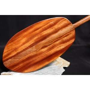  Hawaiian Canoe Paddle 60   Tear Drop   African Mahogany 
