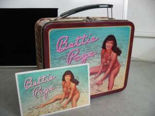Bettie Page Lunchbox Tin Dark Horse Comics Bunny Yeager  