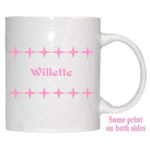  Personalized Name Gift   Willette Mug 