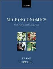 Microeconomics, (0199267774), Frank Cowell, Textbooks   