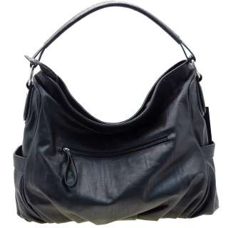 End Pocket Fashion Hobo Bag Handbags Black  