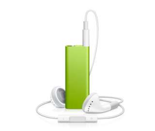  Apple iPod shuffle 4 GB Green (3rd Generation) OLD MODEL 