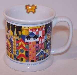Mary Blair Disneyland Its a Small World AMERICA Coffee Mug Cup Hello 