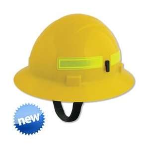 Yellow Hard Hat Americana Wildlands Firefighter Helmet, Mega Ratchet 
