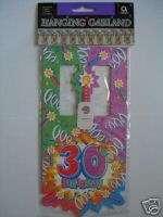 Happy 30th Birthday   48 Party Napkins {Radiant}  