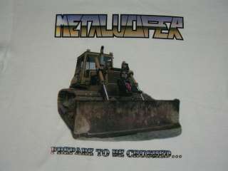 METALUCIFER   Heavy Metal Bulldozer, Prepare to be Crushed (T Shirt 