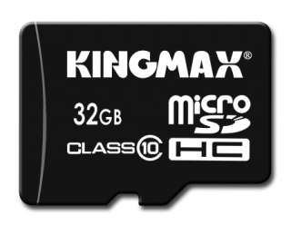 Kingmax 32GB 32G micro SD microSDHC SDHC TF Flash Memory Card Class 10 