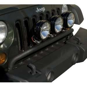 Rugged Ridge OMX11232.20 Jeep Wrangler Front Bumper Light Bar   JK 