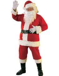 Rubies Costume Co Flannel Santa Suit