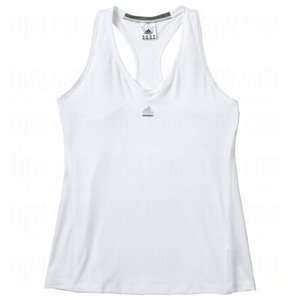  adidas Womens ClimaCool TECHFIT Tank Top White/X Large 