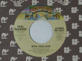 TERI DeSARIO w.K.C. dance 45 YES, IM READY / WITH YOUR LOVE 