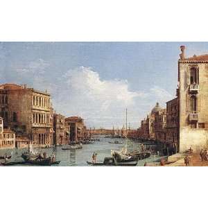  Sheet of 21 Gloss Stickers Canaletto The Grand Canal from 