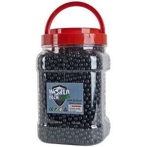  6mm Airsoft Pellets   5000 Count (Black) Sports 