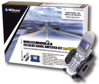 Wilson Electronics 801213 Cell Phone Signal Booster Kit for Vehicle w 