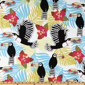   Fever Lonely Toucan Ivory Fabric By The Yard Arts, Crafts & Sewing