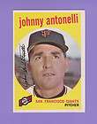 1959 Topps Johnny Antonelli #377 Giants EXMT/EXMT+ *337
