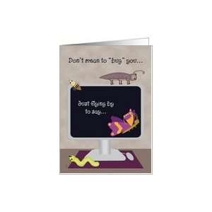  Administrative Professionals Day Bugs Funny Whimsical Card 