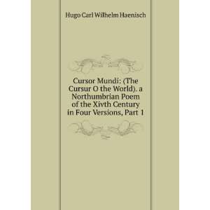   Century in Four Versions, Part 1 Hugo Carl Wilhelm Haenisch Books